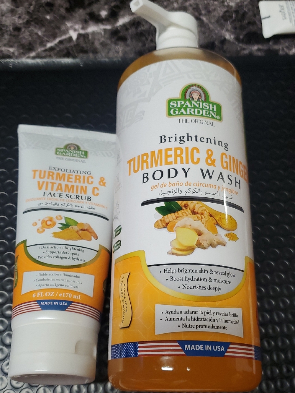Brightening Turmeric & Ginger Body Wash - Orange